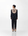 Thais Pants In Nocturnal Jungle Print