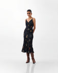 Liza Midi Dress In Postcards & Petals