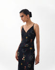 Liza Midi Dress In Postcards & Petals