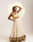 Golden Grace Lehenga Set