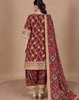 Maroon Salwar Set
