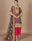 Teal & Rani Salwar Set
