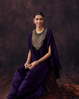 Purple Kaftan Set
