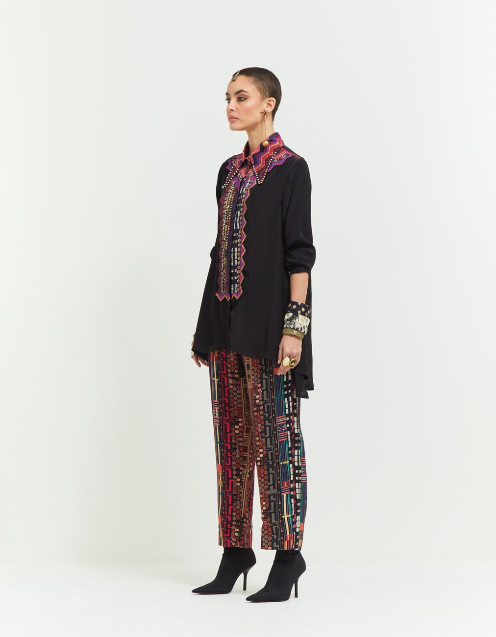 Surmai Atri Straight Shirt Set