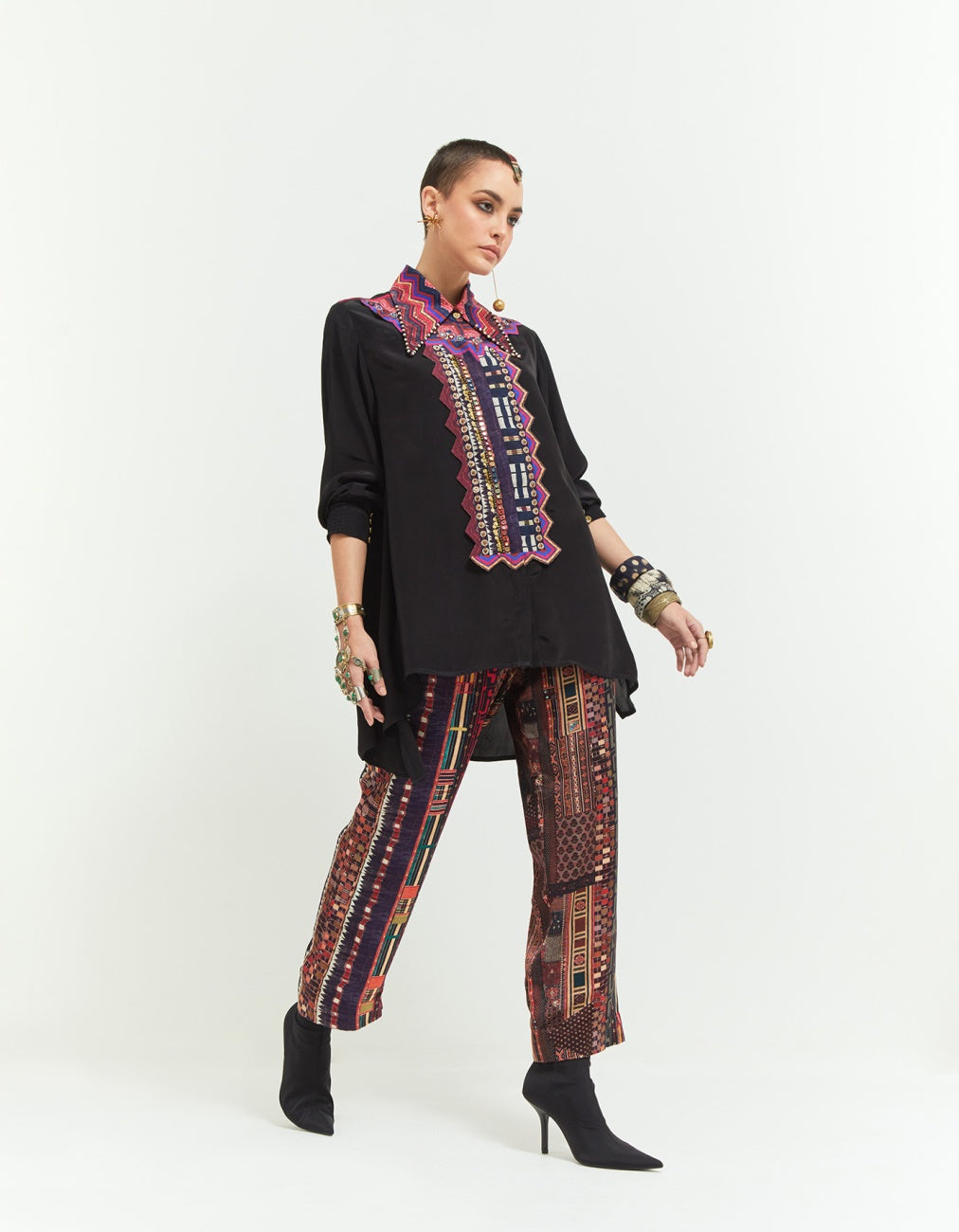 Surmai Atri Straight Shirt Set