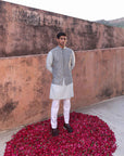 NAZNEEN NEHRU JACKET SET