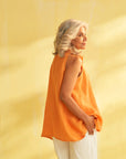 The Citrus Linen Top