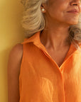 The Citrus Linen Top
