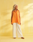 The Citrus Linen Top