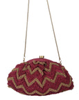 Maroon Beaded Handcrafted Potli Clutch Potli Clutches