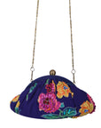 Purple Embroidered Potli Clutch Potli Clutches