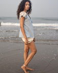 IB Shoulder Stripe Top