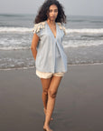 IB Shoulder Stripe Top