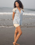 IB Shoulder Stripe Top