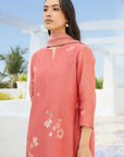 Hibiscus Kurta Set