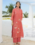Hibiscus Kurta Set