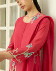 Scarlet Kurta Set