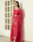 Scarlet Kurta Set