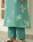 Aqua Kurta Set