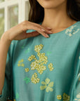 Aqua Kurta Set