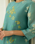 Aqua Kurta Set