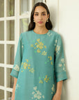 Aqua Kurta Set