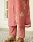 Blush Pink Printed Kurta Set