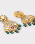 Kundan Polki Dangler Earrings