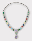 Opulent Multicolor Contemporary Necklace Set