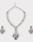 Multicolor Contemporary Necklace Set
