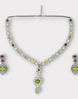 Evoke Multicolor Contemporary Necklace Set