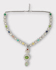 Evoke Multicolor Contemporary Necklace Set