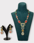 Sheen Multicolor Contemporary Necklace Set