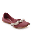 Ghungroo Blast Kids (Jutti) Maroon