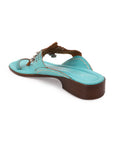 Mayoor Turquoise (Kolhapuri)