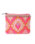 Poppy Pink Zipper Pouches