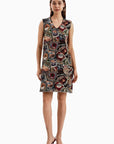 Stamp Jacquard Dress
