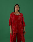 Vishakha Red (Co Ords Set)