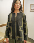 Indus Patchwork Jacket – Noir