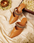 Akali Beige (Mule Heel)