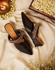 Akali Black (Mule Heel)