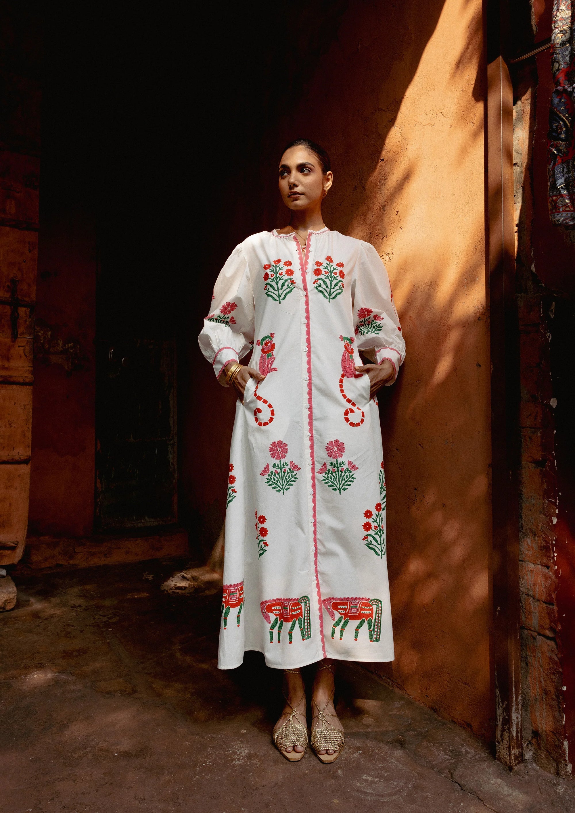 Chaupad Shirt Dress