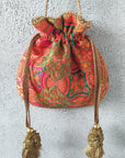 Amna Potli bag - Orange