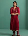 Aashvi Red (Kurta Set)