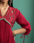 Aashvi Red (Kurta Set)