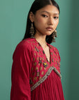 Aashvi Red (Kurta Set)