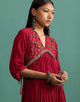Aashvi Red (Kurta Set)