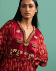 Tejaswani Maroon (Kaftan)