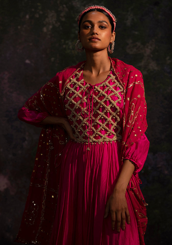 Somya Pink (Kurta Set)