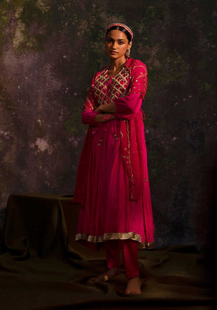 Somya Pink (Kurta Set)